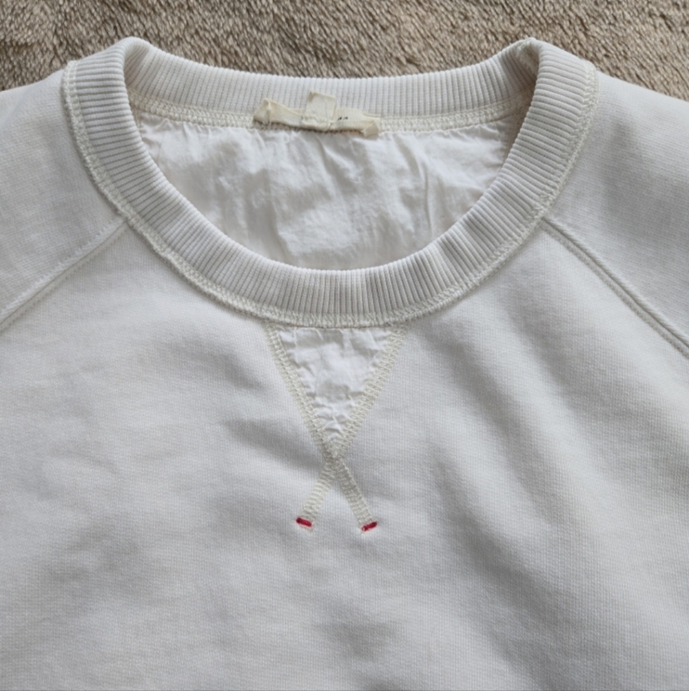 Madewell Crewneck Sweatshirt With Side Pockets M - Picture 5 of 12